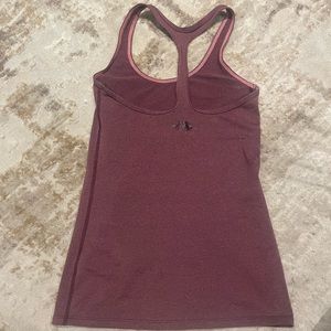 The North Face maroon tank top